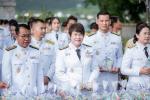 ร่วมตักบาตรข้าวสารอาหารแห้งถวายเป็นพระราชกุศล วันเฉลิม พระชน